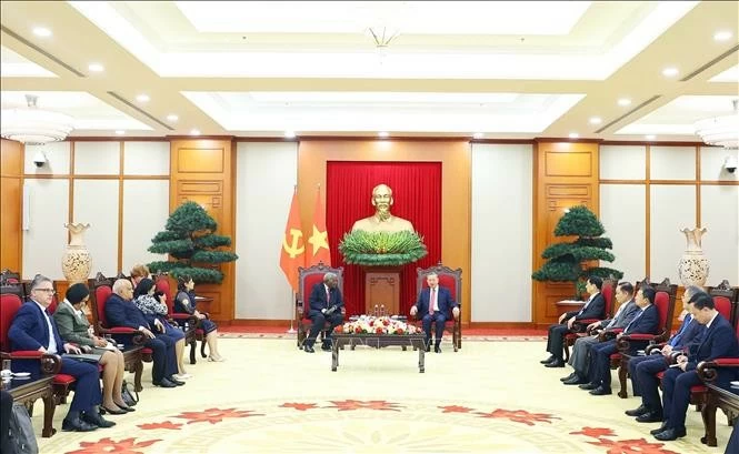 Tổng Bí thư Tô Lâm tiếp Chủ tịch Quốc hội Cuba Esteban Lazo Hernández Tổng Bí thư Tô Lâm tiếp Chủ tịch Quốc hội Cuba Esteban Lazo Hernández