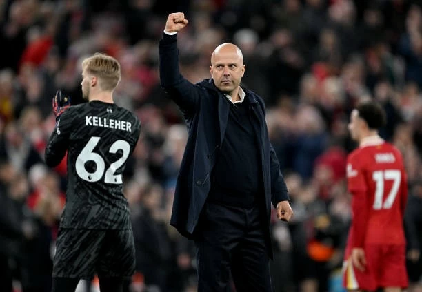 Arne Slot đạt thành tích chiến thắng có 1 không 2 tại Liverpool HLV Arne Slot đạt thành tích chiến thắng có 1 không 2 tại Liverpool