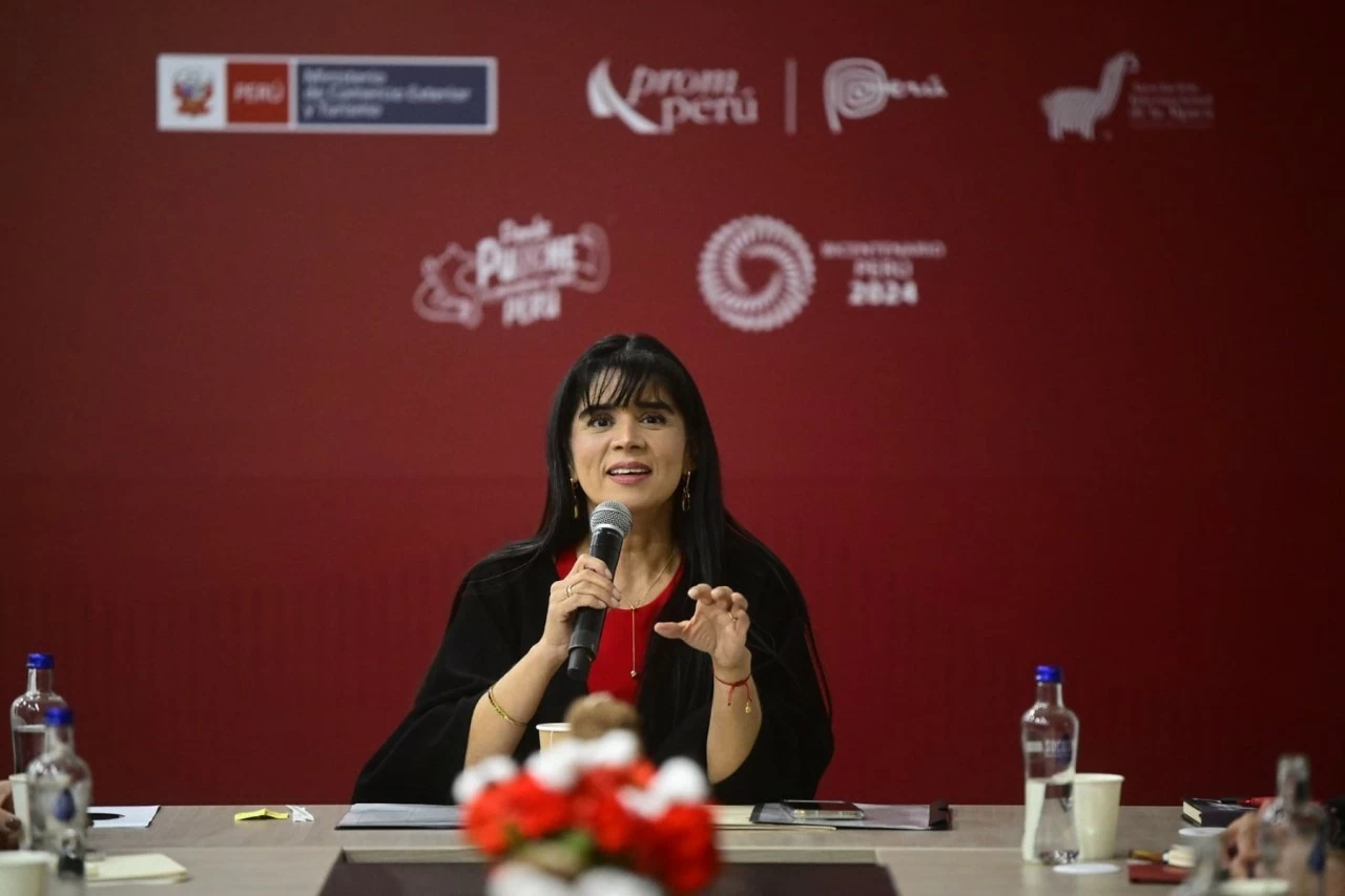 Bộ trưởng Ngoại thương và Du lịch Peru Desilu Leon. (Nguồn: Andina) Bộ trưởng Ngoại thương và Du lịch Peru Desilu Leon. (Nguồn: Andina)