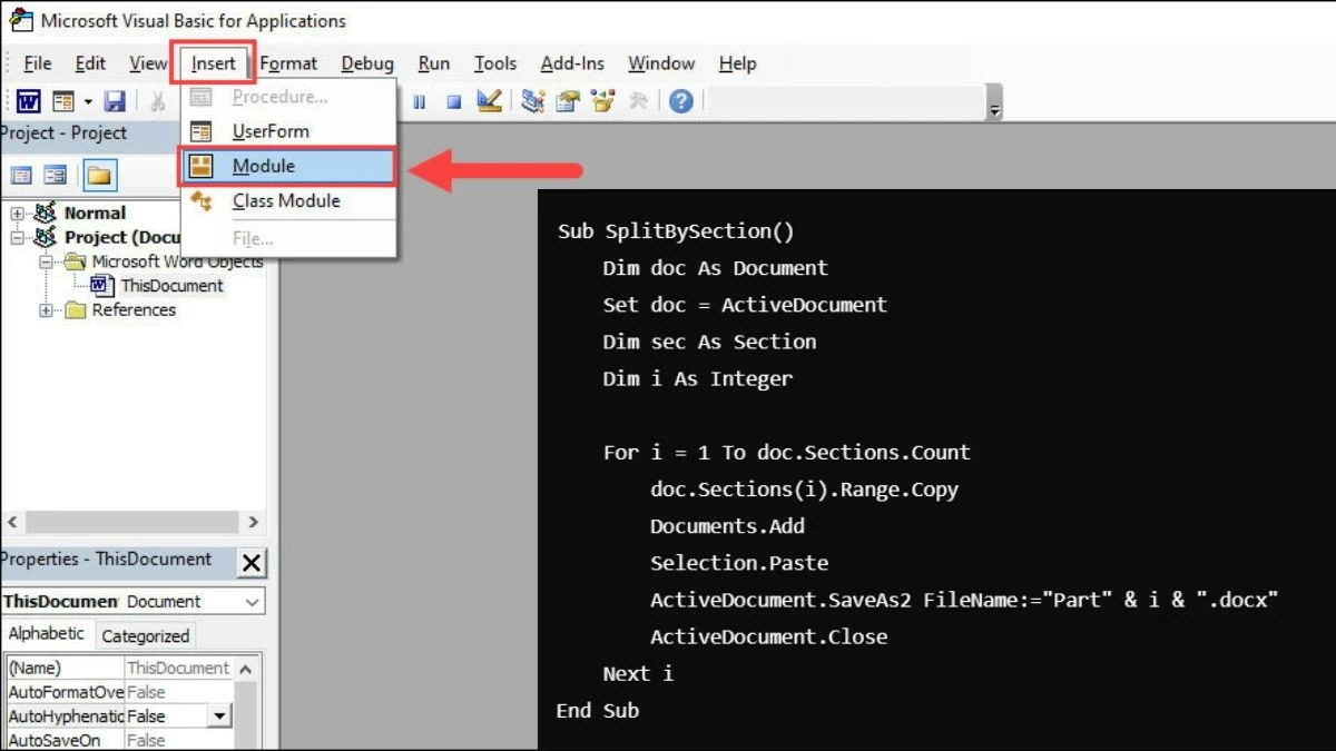 Bật mí 3 cách tách file Word nhanh, dễ áp dụng Bật mí 3 cách tách file Word nhanh, dễ áp dụng