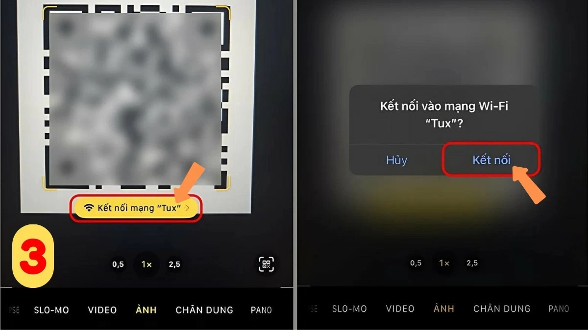Cách quét mã QR Wifi trên điện thoại iPhone dễ dàng Cách quét mã QR Wifi trên điện thoại iPhone dễ dàng