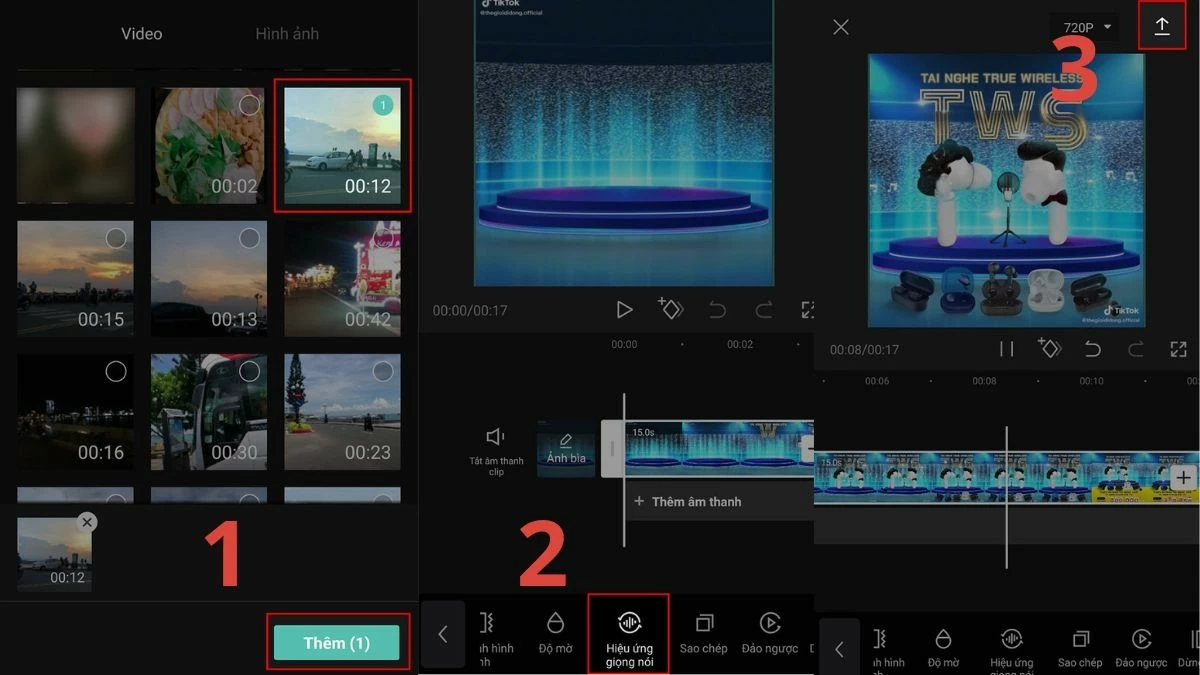 Cách ghép giọng nói vào video CapCut cực kì hiệu quả Cách ghép giọng nói vào video CapCut cực kì hiệu quả