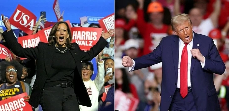 TRỰC TIẾP bầu cử Mỹ 2024: Trận đấu cuối cùng giữa ông Donald Trump và bà Kamala Harris bắt đầu TRỰC TIẾP bầu cử Mỹ 2024: Trận đấu cuối cùng giữa ông Donald Trump và bà Kamala Harris bắt đầu