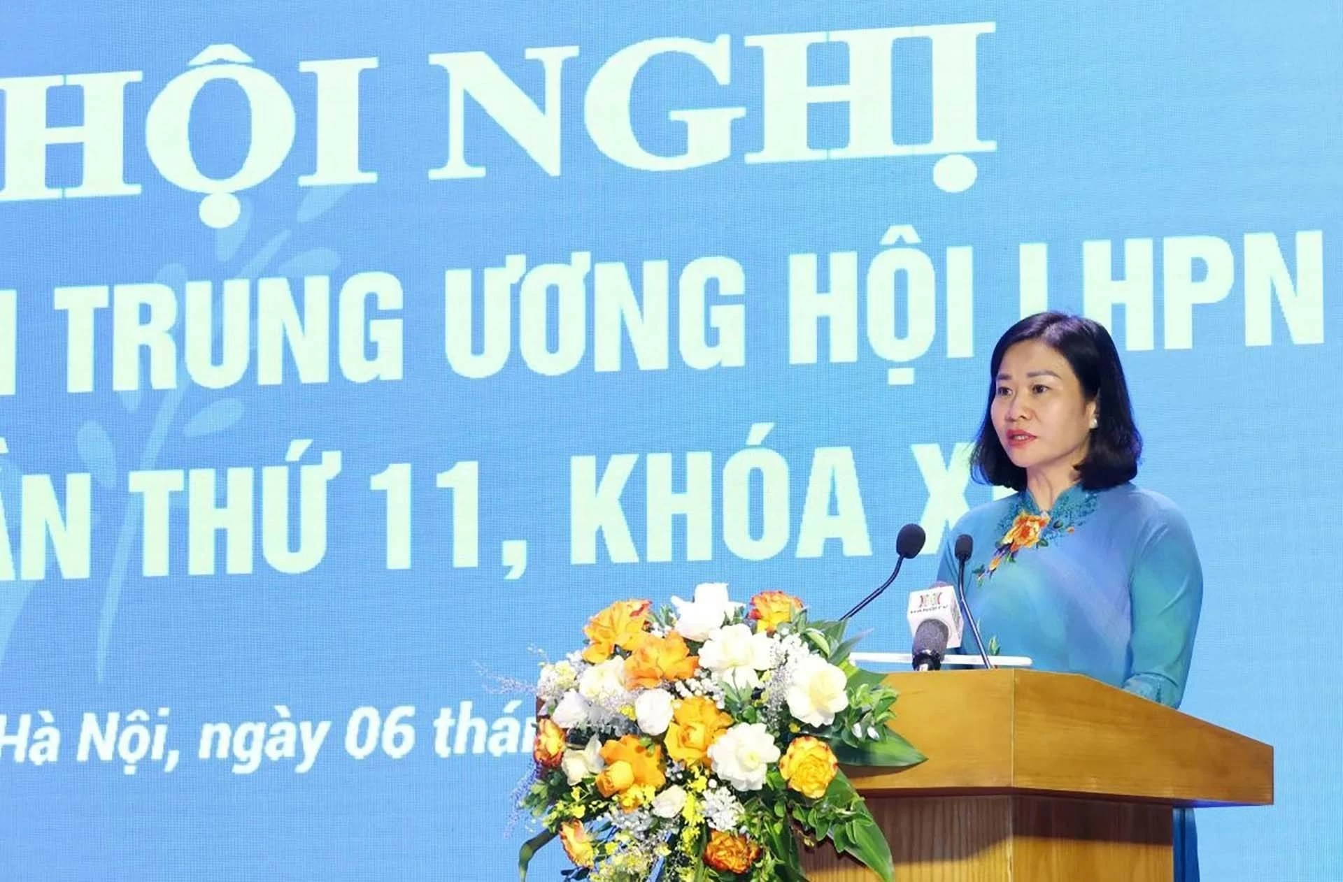 Bà Nguyễn Thị Tuyến được bầu giữ chức Chủ tịch Hội Liên hiệp Phụ nữ Việt Nam Bà Nguyễn Thị Tuyến được bầu giữ chức Chủ tịch Hội Liên hiệp Phụ nữ Việt Nam