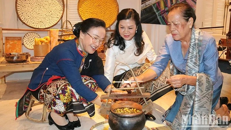 Phu nhân Tổng Bí thư Tô Lâm thăm Lào và dự Hội thảo Dệt may truyền thống ASEAN lần thứ 9 Phu nhân Tổng Bí thư Tô Lâm thăm Lào và dự Hội thảo Dệt may truyền thống ASEAN lần thứ 9