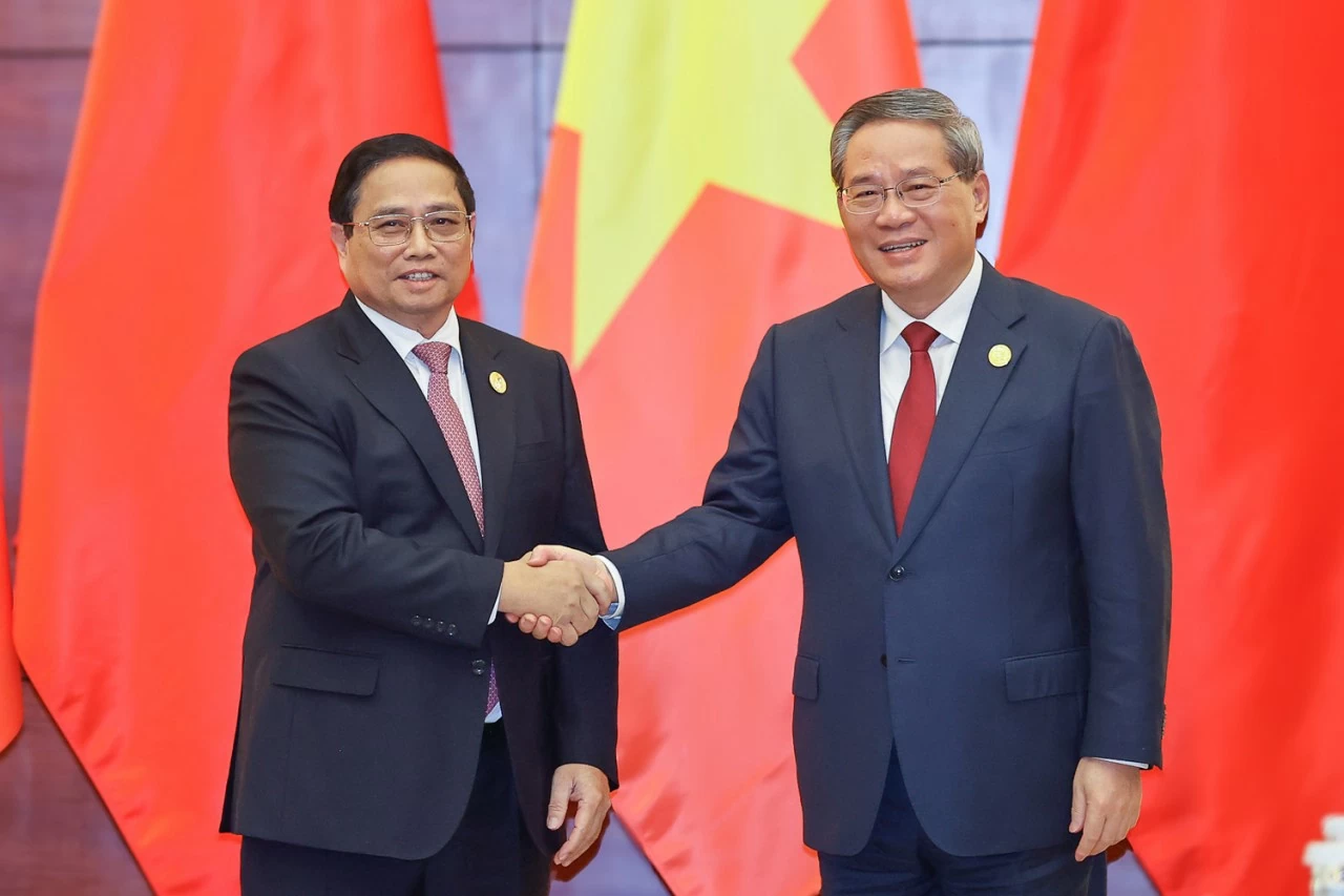 Thủ tướng Chính phủ Phạm Minh Chính hội đàm Thủ tướng Quốc vụ viện Trung Quốc Lý Cường Thủ tướng Chính phủ Phạm Minh Chính hội đàm Thủ tướng Quốc vụ viện Trung Quốc Lý Cường