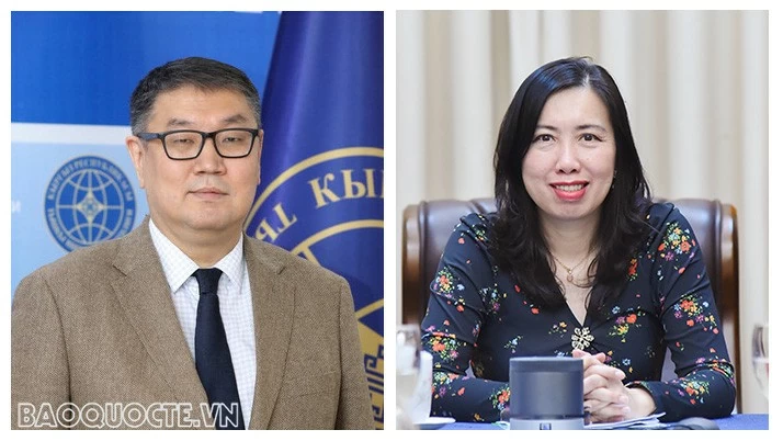 Việt Nam-Kyrgyzstan điện đàm tăng cường trao đổi đoàn cấp cao, thúc đẩy hợp tác kinh tế Việt Nam-Kyrgyzstan điện đàm tăng cường trao đổi đoàn cấp cao, thúc đẩy hợp tác kinh tế