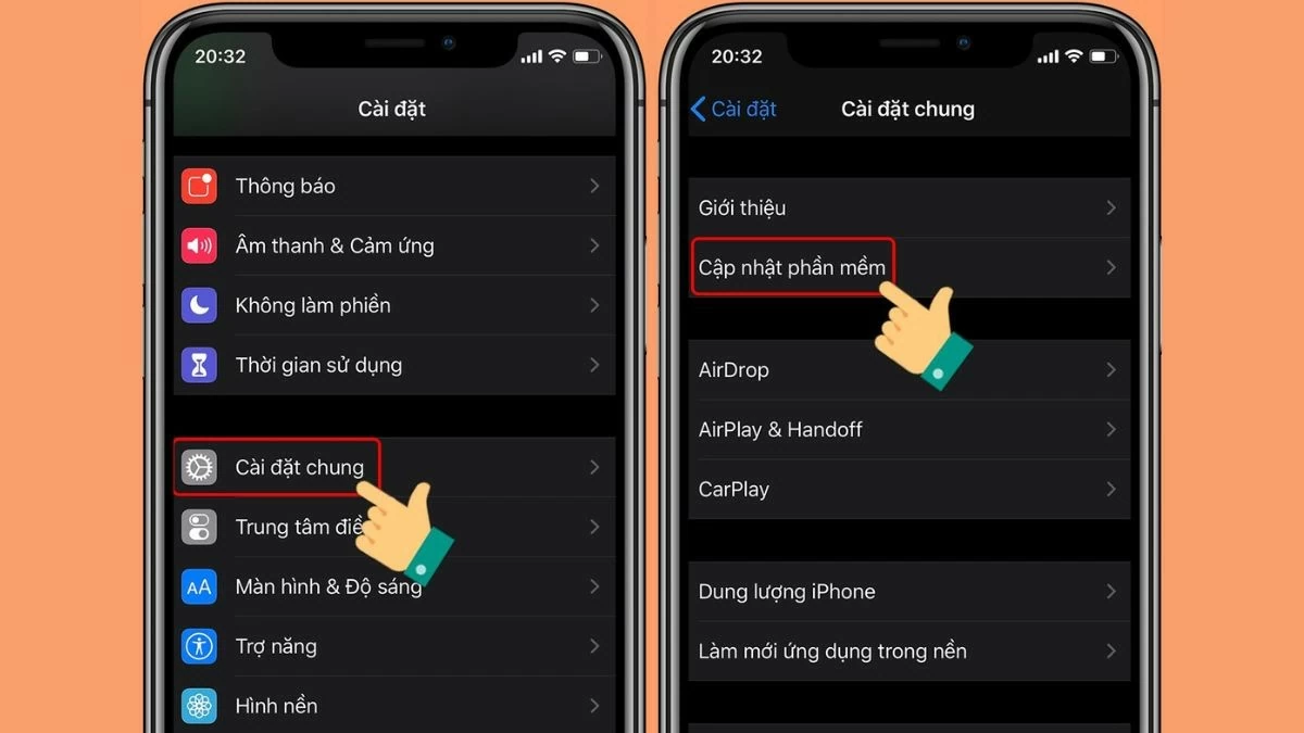 Xem ngay 3 cách cập nhật iOS trên iPhone nhanh chóng Xem ngay 3 cách cập nhật iOS trên iPhone nhanh chóng
