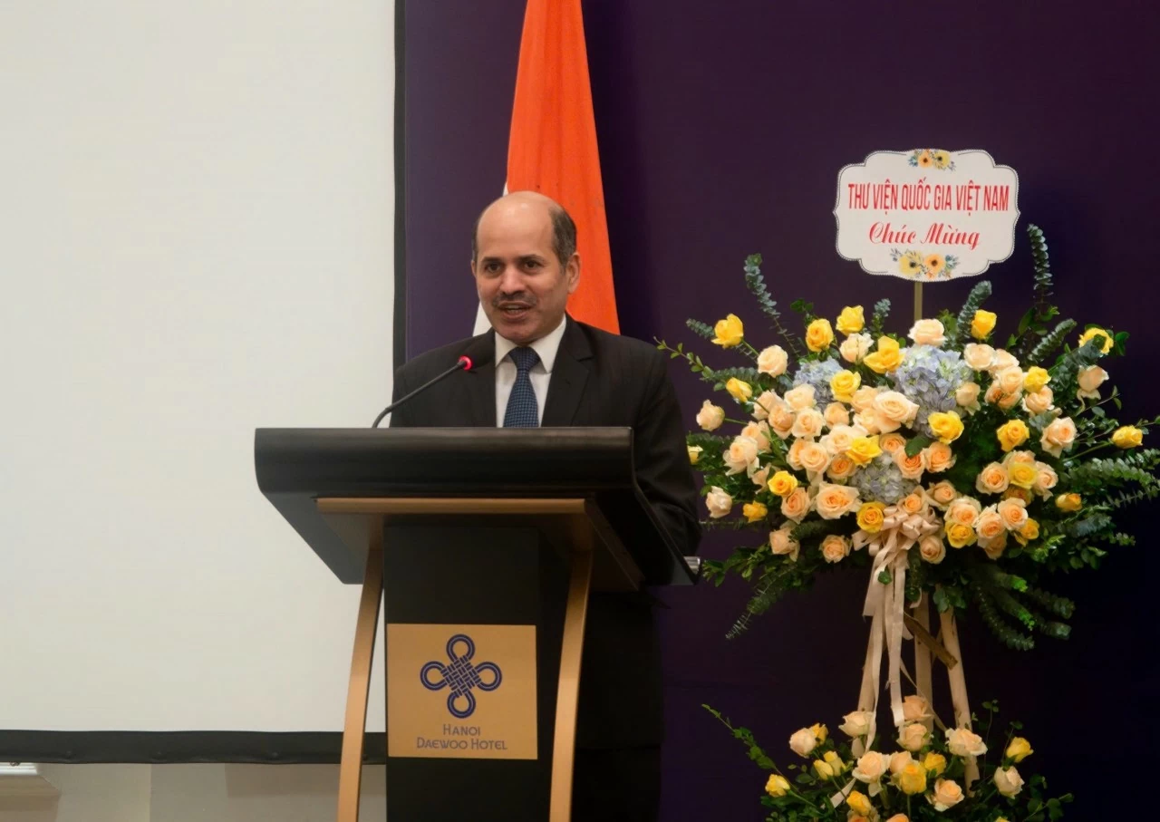 Đại sứ Ấn Độ tại Việt Nam Sandeep Arya khẳng định Việt Nam với tầm nhìn 2045 và Ấn Độ với tầm nhìn 2047 sẽ vẫn tiếp tục đồng hành, hợp tác chặt chẽ và cùng nhau phát triển bền vững. (Ảnh: Phạm Hiền) Đại sứ Ấn Độ tại Việt Nam Sandeep Arya khẳng định Việt Nam với tầm nhìn 2045 và Ấn Độ với tầm nhìn 2047 sẽ vẫn tiếp tục đồng hành, hợp tác chặt chẽ và cùng nhau phát triển bền vững. (Ảnh: Phạm Hiền)