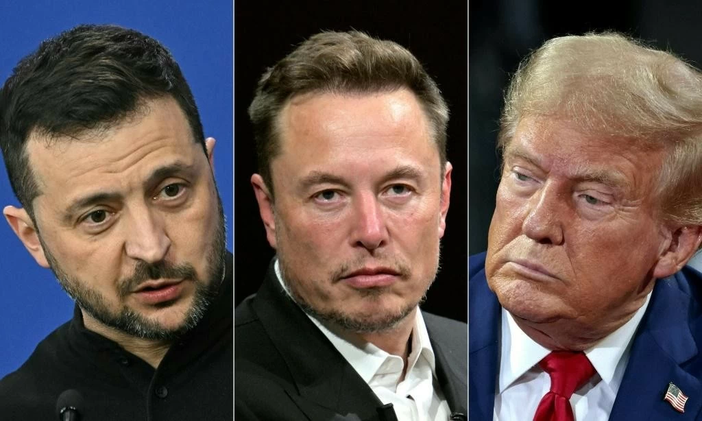 Vai trò của tỷ phú Musk trong cuộc điện đàm giữa ông Zelensky và Tổng thống đắc cử Donald Trump? (Nguồn: theaustralian) Vai trò của tỷ phú Musk trong cuộc điện đàm giữa ông Zelensky và Tổng thống đắc cử Donald Trump? (Nguồn: theaustralian)
