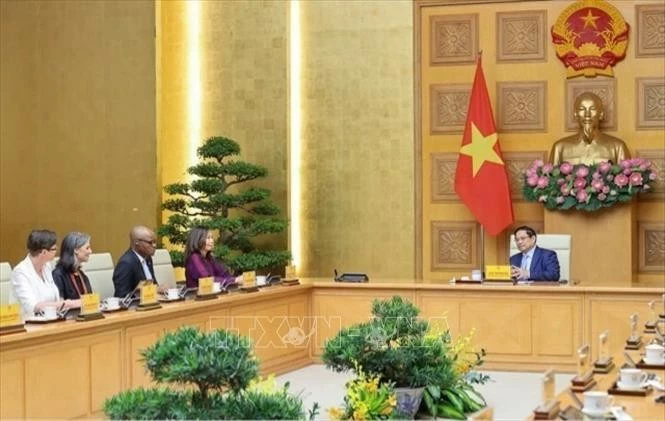 Thủ tướng tiếp Điều phối viên Thường trú và các Trưởng đại diện các tổ chức LHQ Việt Nam Thủ tướng tiếp Điều phối viên Thường trú và các Trưởng đại diện các tổ chức LHQ Việt Nam