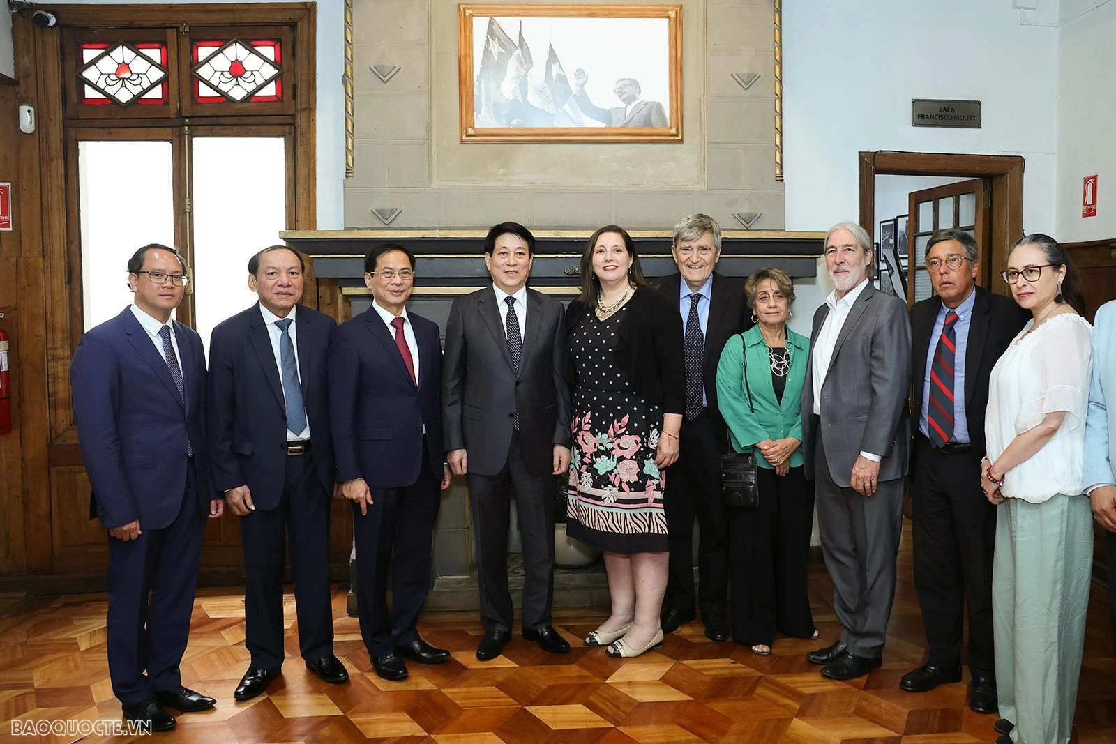 Chủ tịch nước Lương Cường tiếp Chủ tịch đảng xã hội Chile Paulina Voda Novic Chủ tịch nước Lương Cường tiếp Chủ tịch đảng xã hội Chile Paulina Voda Novic