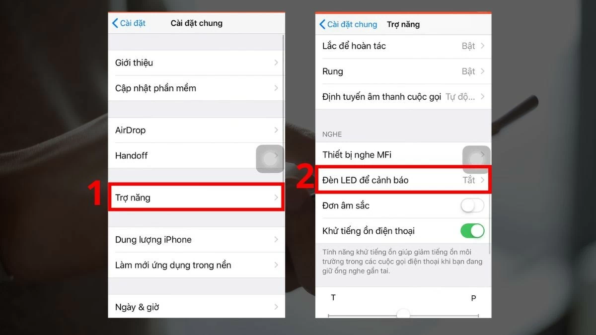Bật đèn Flash khi có thông báo trên điện thoại iPhone hiệu quả Bật đèn Flash khi có thông báo trên điện thoại iPhone hiệu quả