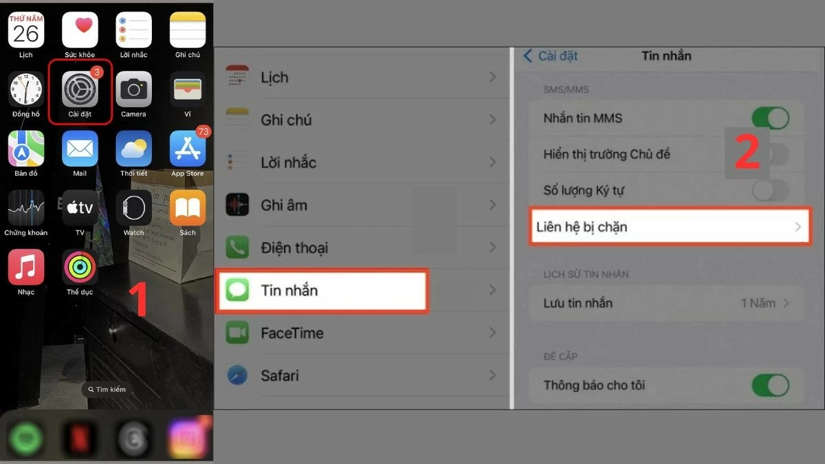 Cách chặn tin nhắn rác trên iPhone vô cùng dễ dàng Cách chặn tin nhắn rác trên iPhone vô cùng dễ dàng