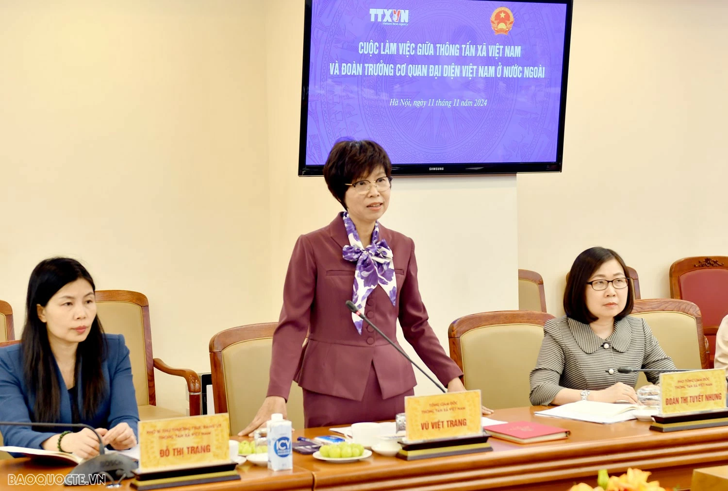 Bộ Ngoại giao, các cơ quan đại diện Việt Nam ở nước ngoài tăng cường phối hợp với Thông tấn xã Việt Nam trong công tác thông tin đối ngoại Các Cơ quan đại diện Việt Nam ở nước ngoài tăng cường phối hợp với Thông tấn xã Việt Nam trong công tác thông tin đối ngoại