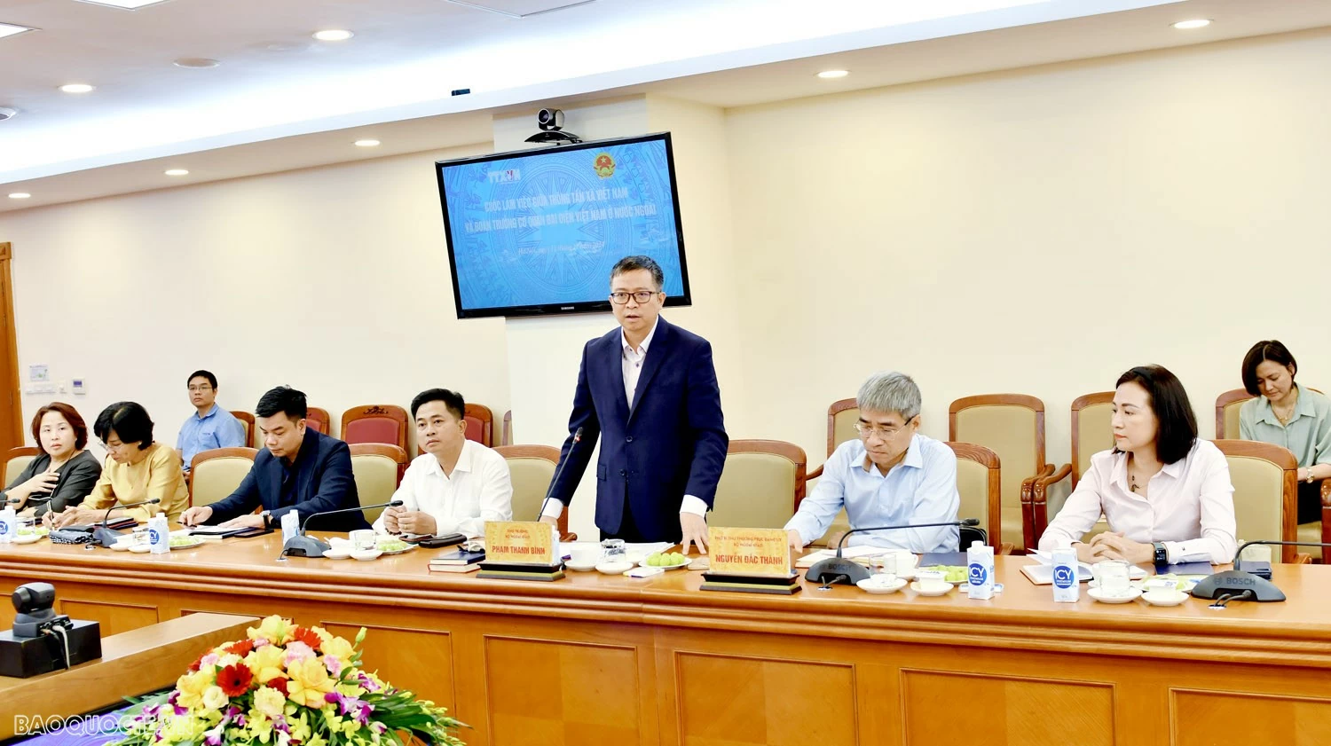 Bộ Ngoại giao, các cơ quan đại diện Việt Nam ở nước ngoài tăng cường phối hợp với Thông tấn xã Việt Nam trong công tác thông tin đối ngoại Các Cơ quan đại diện Việt Nam ở nước ngoài tăng cường phối hợp với Thông tấn xã Việt Nam trong công tác thông tin đối ngoại