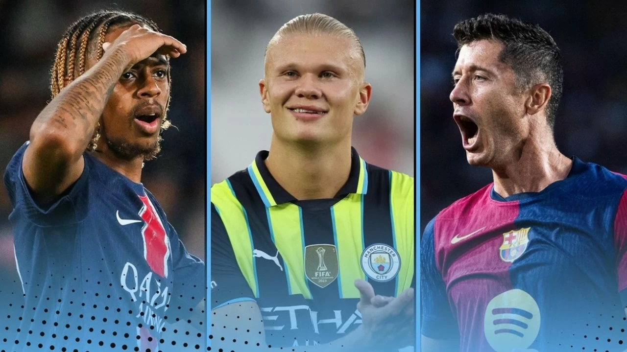 Cuộc đua Chiếc giày vàng châu Âu 2024/25: Lewandowski vượt Mbappe 16 điểm Cuộc đua Chiếc giày vàng châu Âu 2024/25: Lewandowski vượt Mbappe 16 điểm