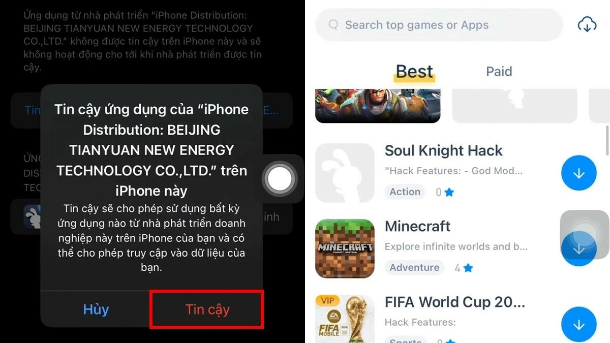 Cách tải nhanh các ứng dụng trên iPhone mà không cần ID Apple Cách tải nhanh các ứng dụng trên iPhone mà không cần ID Apple