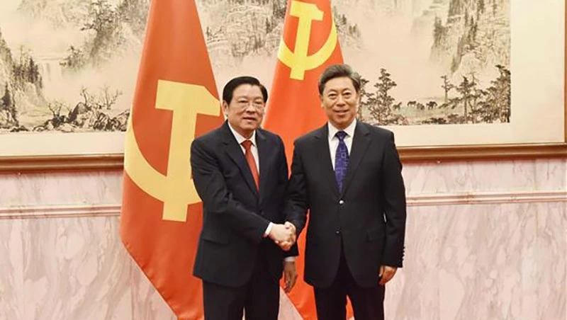 Đoàn đại biểu Đảng Cộng sản Việt Nam thăm và làm việc tại Trung Quốc Đoàn đại biểu Đảng Cộng sản Việt Nam thăm và làm việc tại Trung Quốc