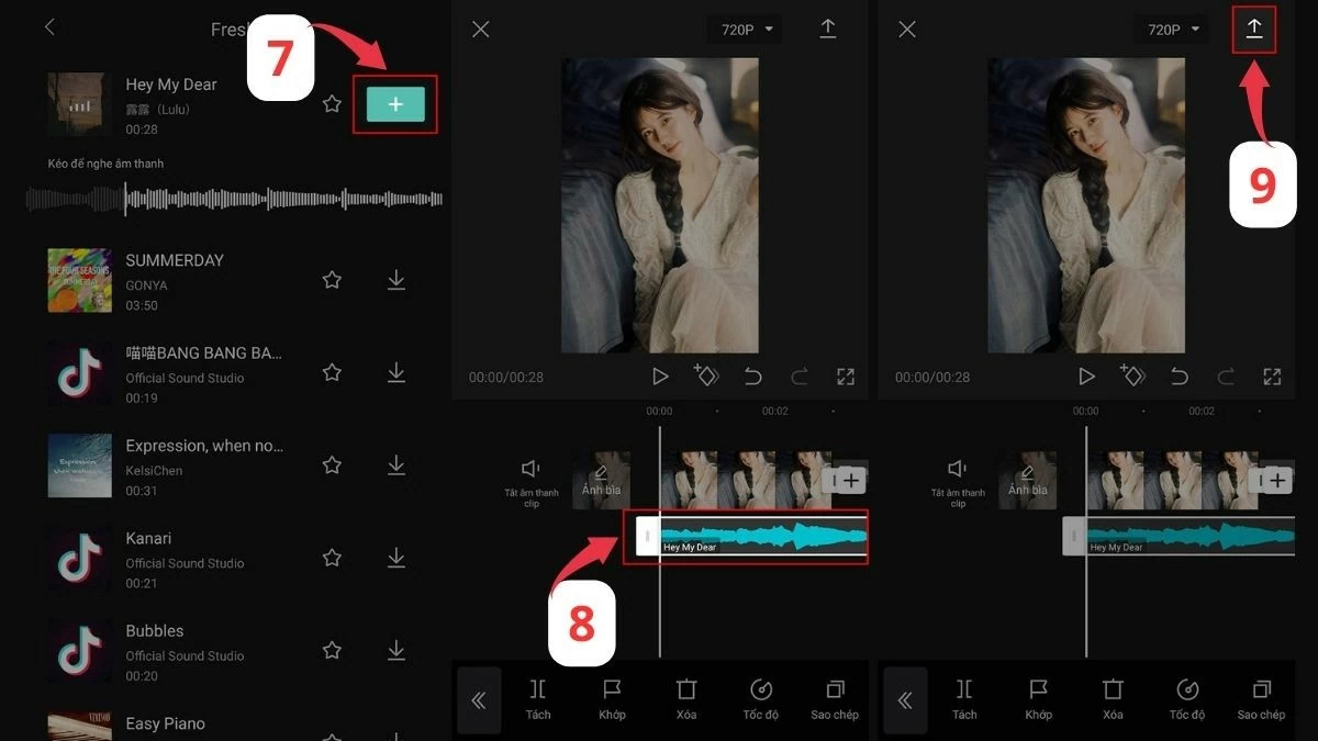 Cách chèn, tải, thêm nhạc vào CapCut dễ dàng và hấp dẫn nhất Cách chèn, tải, thêm nhạc vào CapCut dễ dàng và hấp dẫn nhất