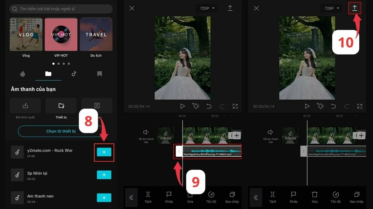 Cách chèn, tải, thêm nhạc vào CapCut dễ dàng và hấp dẫn nhất Cách chèn, tải, thêm nhạc vào CapCut dễ dàng và hấp dẫn nhất