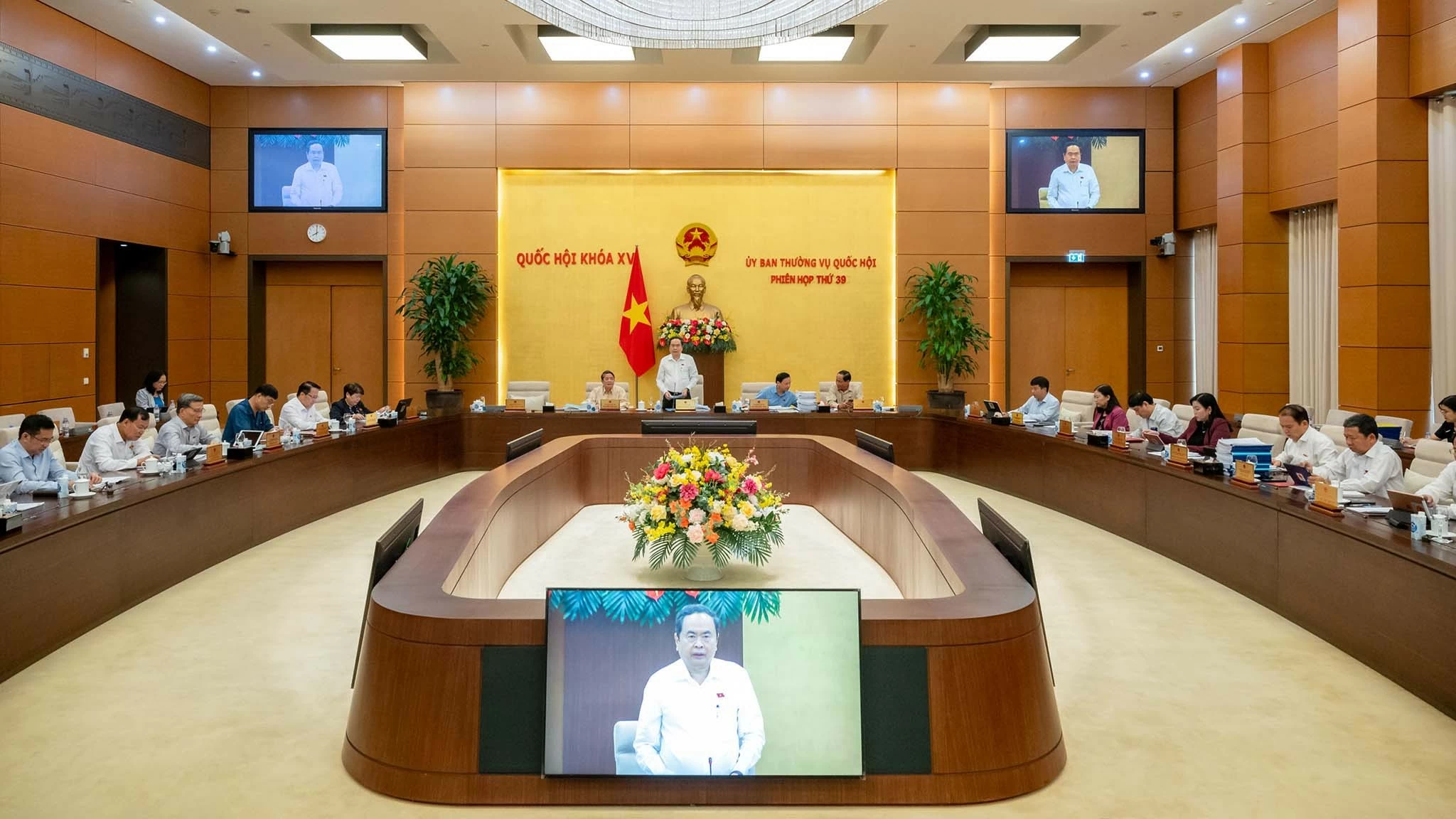 Ủy ban Thường vụ Quốc hội khai mạc phiên họp thứ 39 Ủy ban Thường vụ Quốc hội khai mạc phiên họp thứ 39