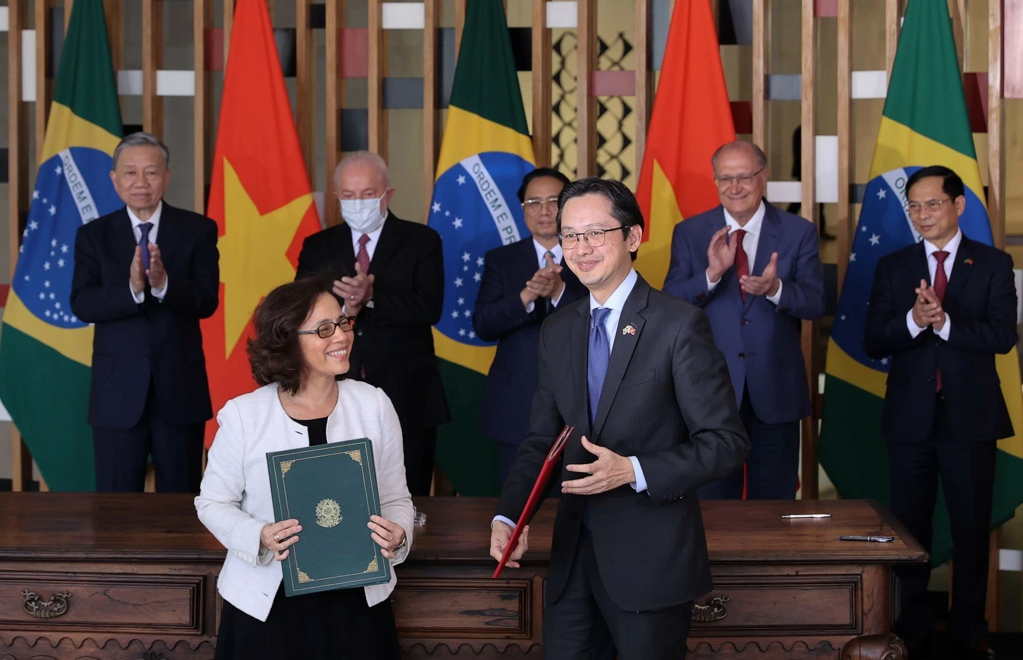 Mở ra không gian hợp tác rộng lớn hơn cho quan hệ Đối tác toàn diện Việt Nam-Brazil Mở ra không gian hợp tác rộng lớn hơn cho quan hệ Đối tác toàn diện Việt Nam-Brazil