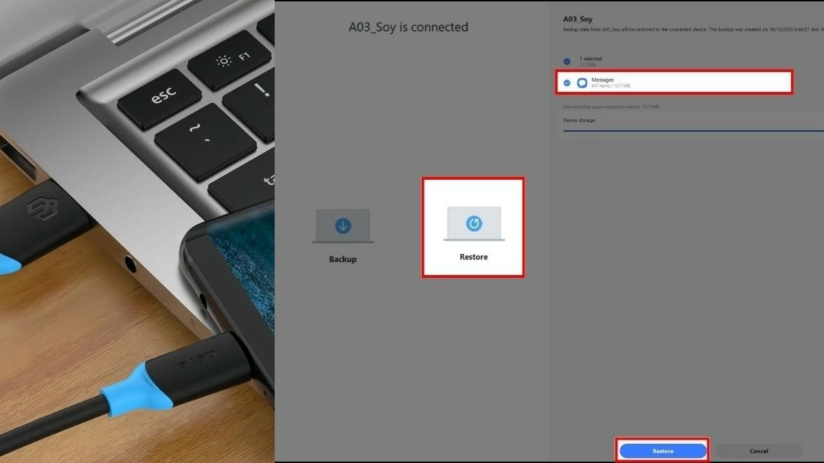 Cách khôi phục tin nhắn SMS trên Samsung nhanh chóng nhất Cách khôi phục tin nhắn SMS trên Samsung nhanh chóng nhất