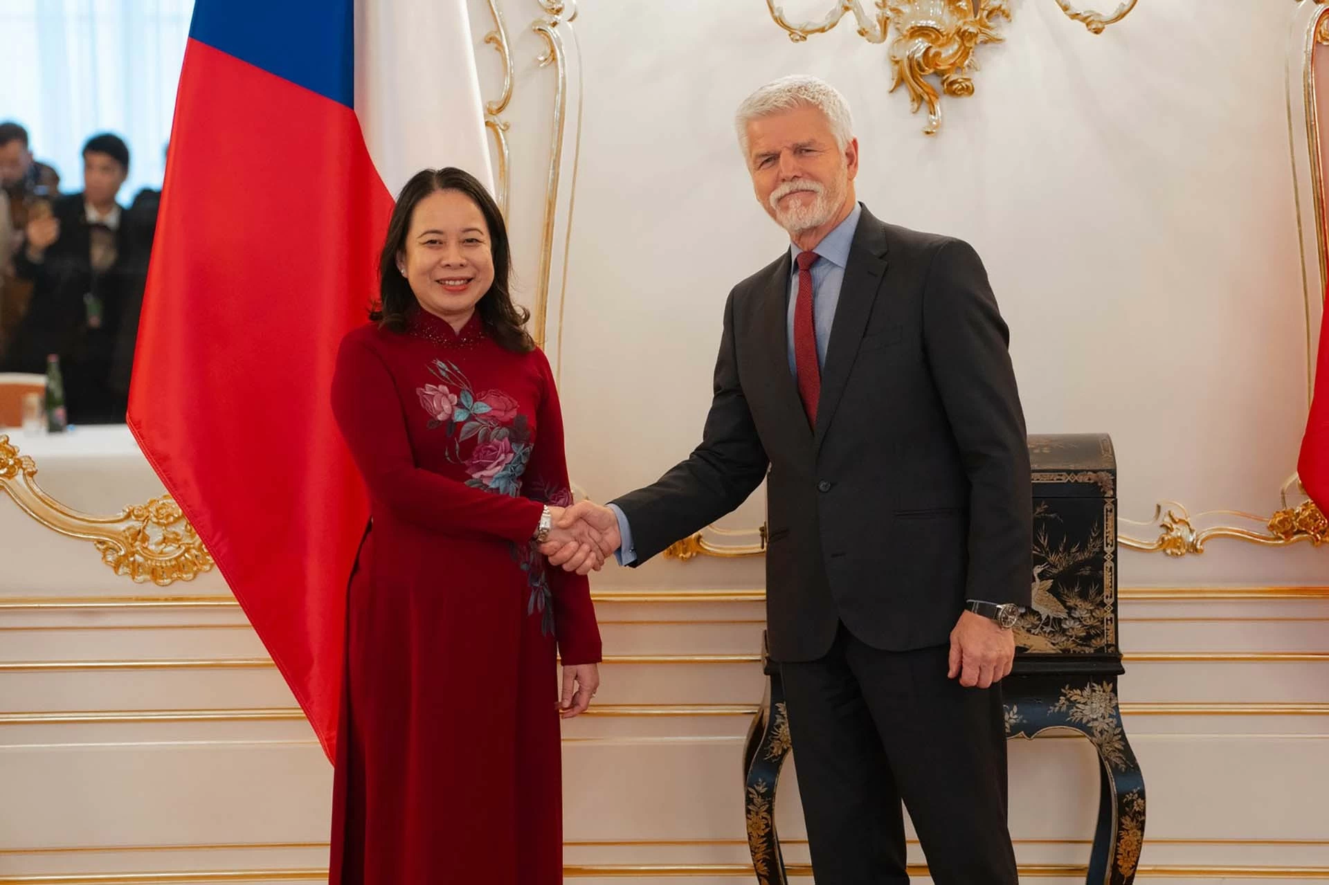 Phó Chủ tịch nước Võ Thị Ánh Xuân hội kiến Tổng thống Cộng hòa Czech Petr Pavel Phó Chủ tịch nước Võ Thị Ánh Xuân hội kiến Tổng thống Cộng hòa Czech Petr Pavel