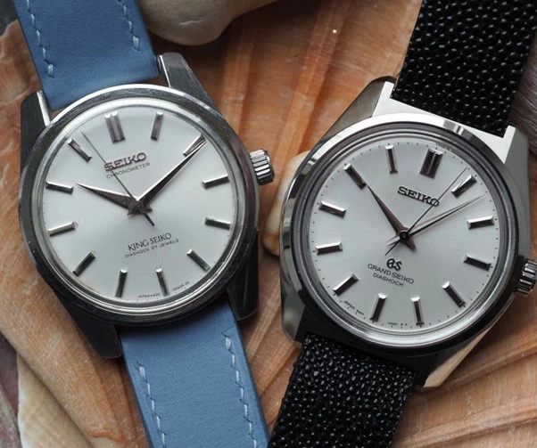 Grand Seiko và King Seiko đều sở hữu nét tương đồng nhưng vẫn có chất riêng. Grand Seiko và King Seiko đều sở hữu nét tương đồng nhưng vẫn có chất riêng.