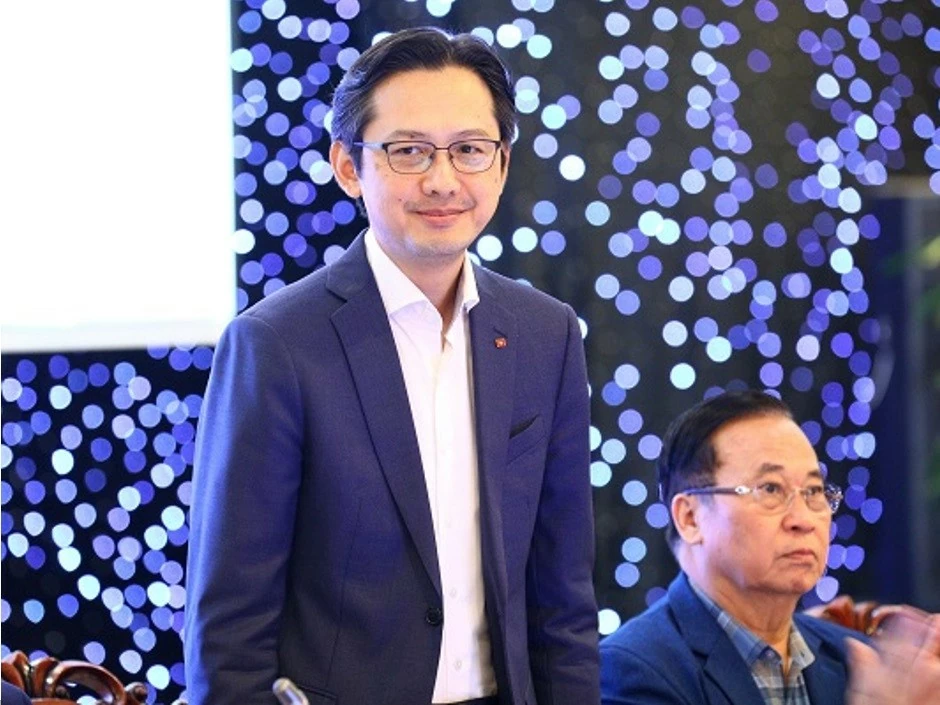 Thứ trưởng Bộ Ngoại giao Đỗ Hùng Việt tại Toạ đàm.