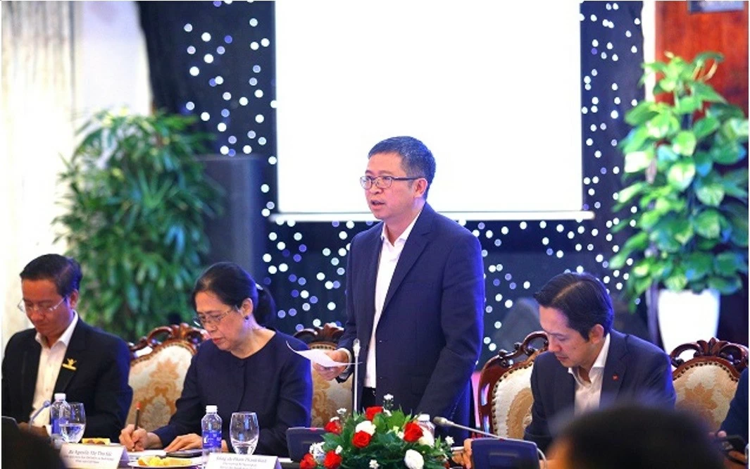 Thứ trưởng Phạm Thanh Bình phát biểu kết luận Toạ đàm