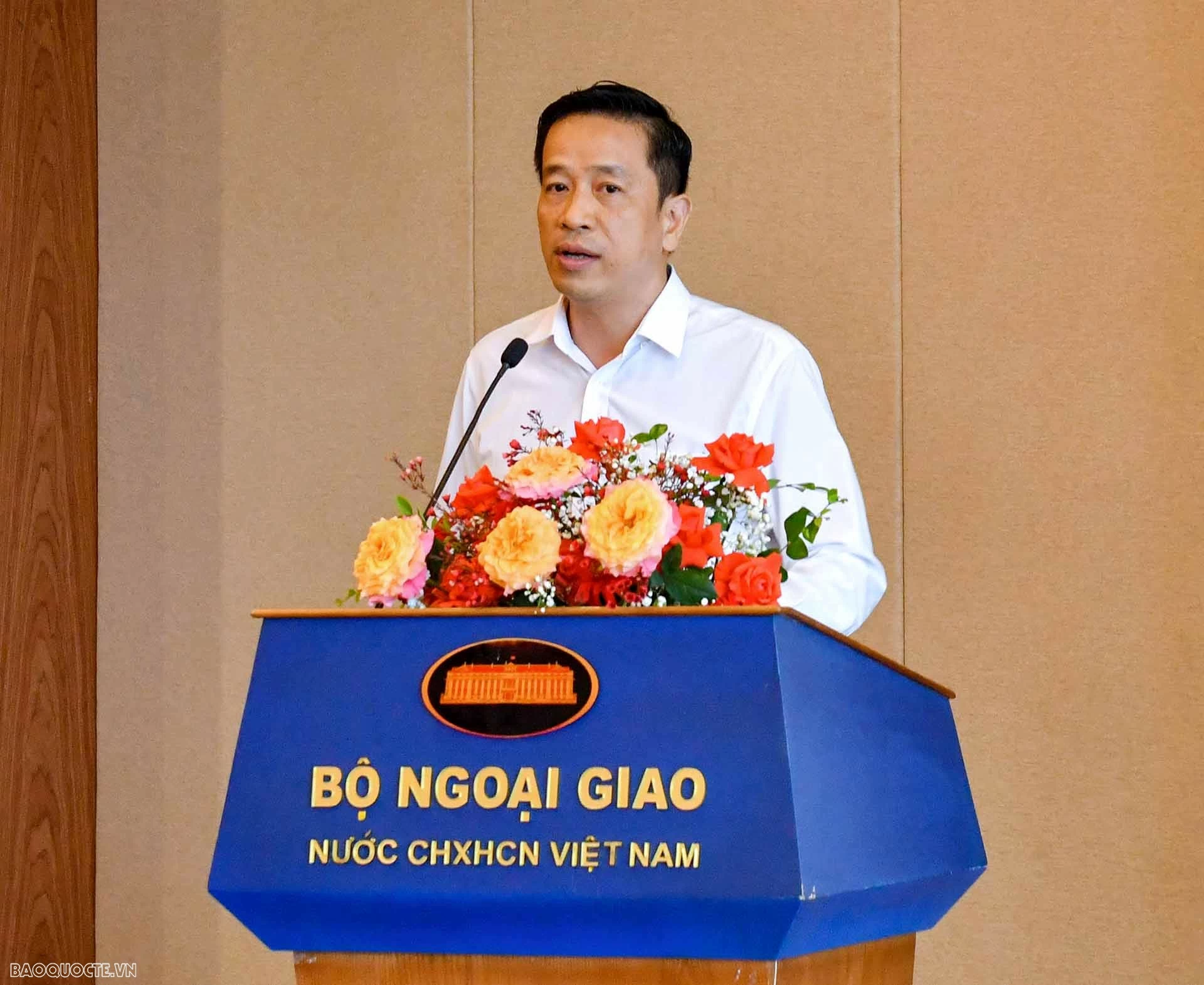 Phổ biến, giáo dục pháp luật và tập huấn kỹ năng, nghiệp vụ công tác pháp chế cho cán bộ, công chức, viên chức Bộ Ngoại giao năm 2024 Phổ biến, giáo dục pháp luật và tập huấn kỹ năng, nghiệp vụ công tác pháp chế cho cán bộ, công chức, viên chức Bộ Ngoại giao năm 2024