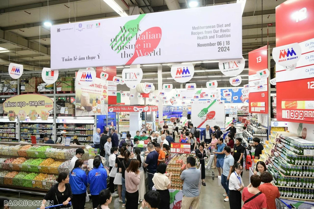 Tuần lễ ẩm thực Italy tại Việt Nam: Nét hấp dẫn của đất nước hình chiếc ủng Tuần lễ ẩm thực Italy tại Việt Nam: Nét hấp dẫn của đất nước hình chiếc ủng