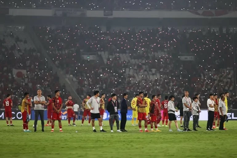 Đội tuyển Indonesia thua đậm tuyển Nhật Bản ở vòng loại World Cup 2026 Đội tuyển Indonesia thua đậm tuyển Nhật Bản ở vòng loại World Cup 2026