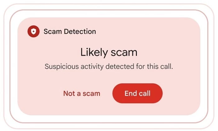 Tính năng Scam Detection sử dụng AI để phát hiện các cuộc gọi lừa đảo Tính năng Scam Detection sử dụng AI để phát hiện các cuộc gọi lừa đảo
