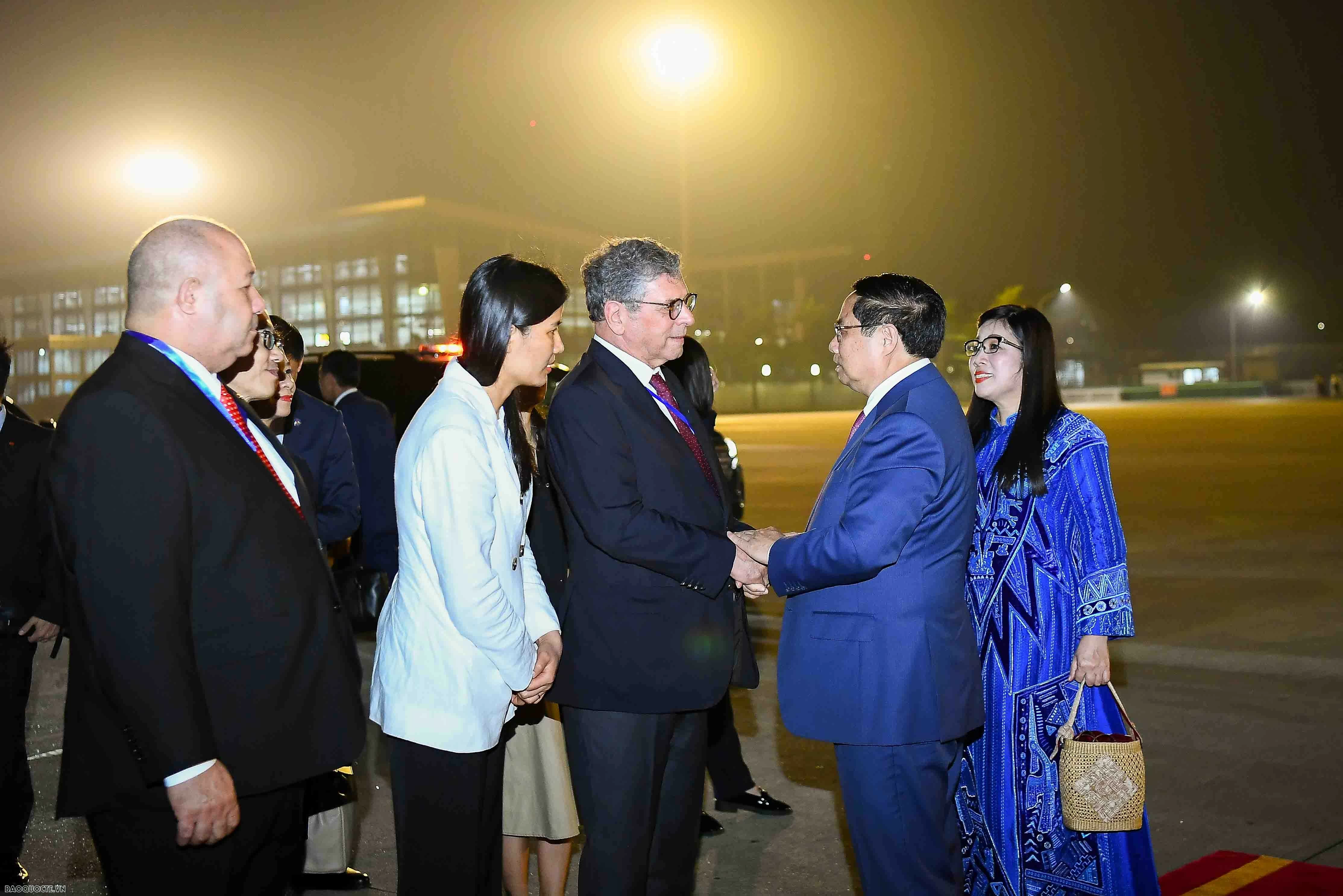 Thủ tướng Phạm Minh Chính và Phu nhân lên đường dự Hội nghị G20 và thăm chính thức Cộng hoà Dominca Thủ tướng Phạm Minh Chính và Phu nhân lên đường dự Hội nghị G20 và thăm chính thức Cộng hoà Dominca