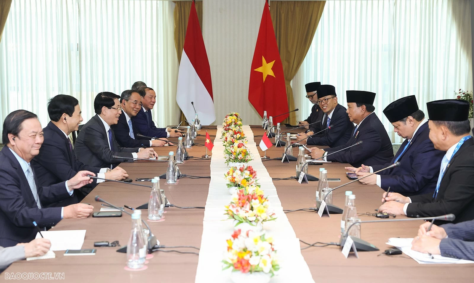 APEC 2024: Việt Nam-Indonesia thúc đẩy đưa quan hệ hai nước lên tầm cao mới APEC 2024: Việt Nam-Indonesia thúc đẩy đưa quan hệ hai nước lên tầm cao mới