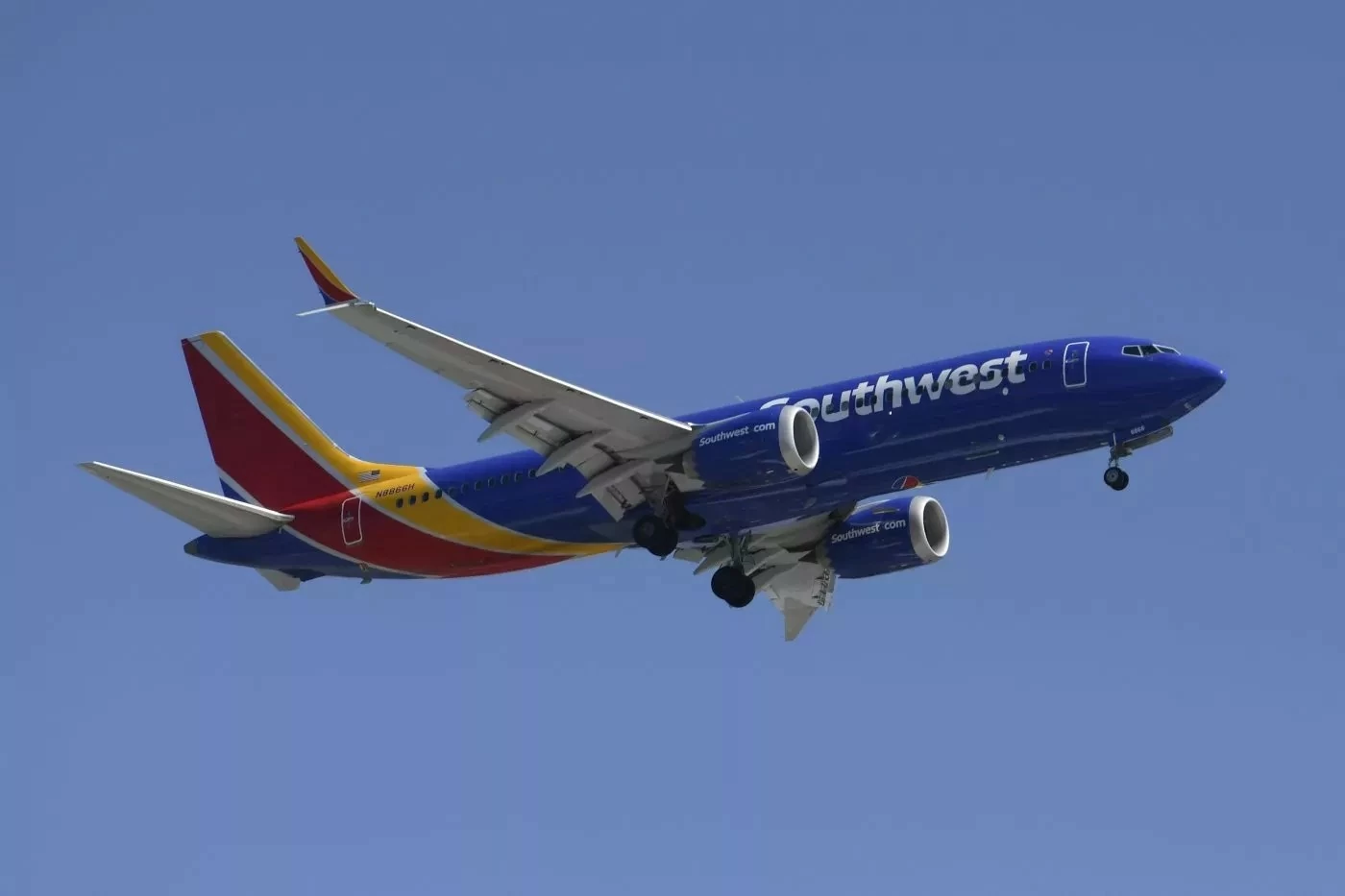 A Southwest Airlines plane was struck by a bullet while preparing to take off from Dallas Love Field Airport in Texas on Friday evening. Michael Allio/Icon Sportswire/AP A Southwest Airlines plane was struck by a bullet while preparing to take off from Dallas Love Field Airport in Texas on Friday evening. Michael Allio/Icon Sportswire/AP