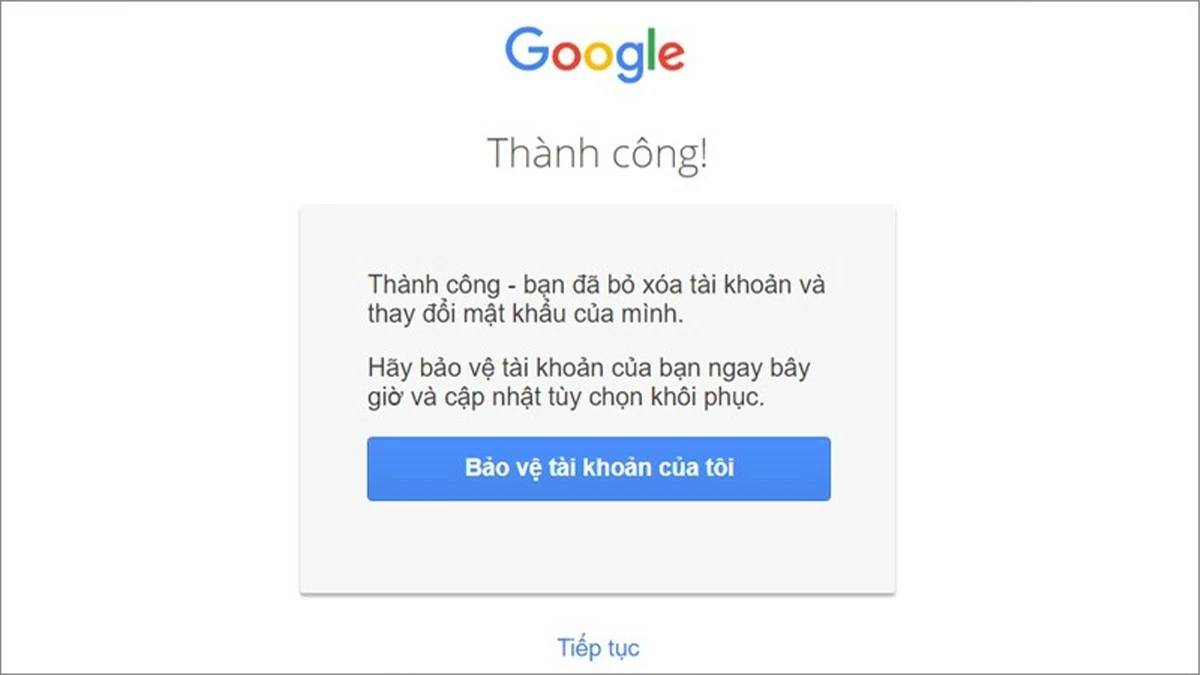 Xóa tài khoản Google vĩnh viễn đơn giản Xóa tài khoản Google vĩnh viễn đơn giản