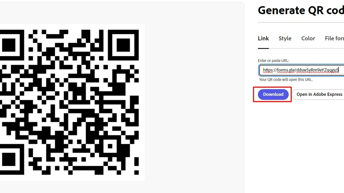 Hướng dẫn cách tạo mã QR cho Google Form nhanh chóng nhất Hướng dẫn cách tạo mã QR cho Google Form nhanh chóng nhất