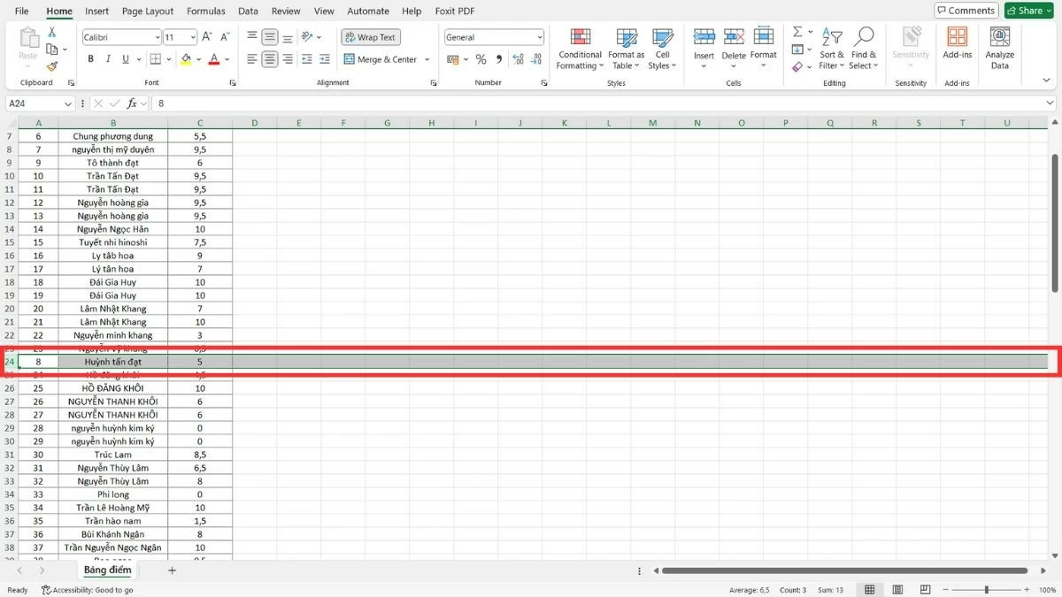 Cách di chuyển cột trong Excel nhanh chóng và tiện lợi Cách di chuyển cột trong Excel nhanh chóng và tiện lợi