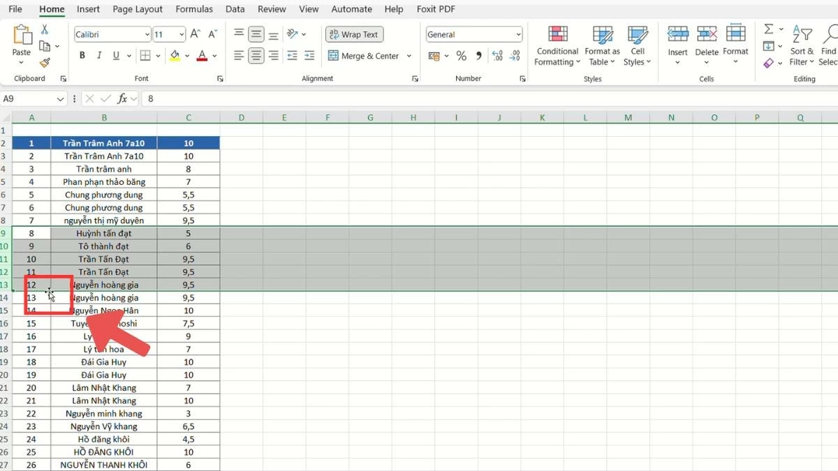 Cách di chuyển cột trong Excel nhanh chóng và tiện lợi Cách di chuyển cột trong Excel nhanh chóng và tiện lợi