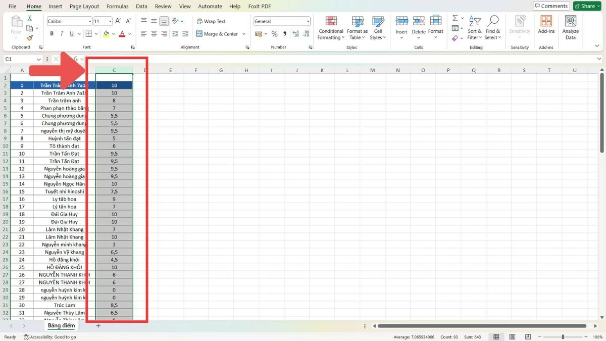 Cách di chuyển cột trong Excel nhanh chóng và tiện lợi Cách di chuyển cột trong Excel nhanh chóng và tiện lợi
