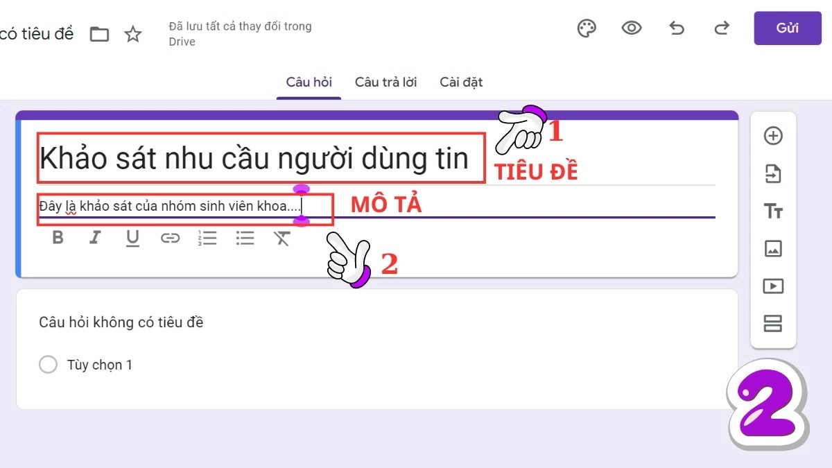 Cách tạo Google Form chuyên nghiệp dành cho người mới bắt đầu Cách tạo Google Form chuyên nghiệp dành cho người mới bắt đầu