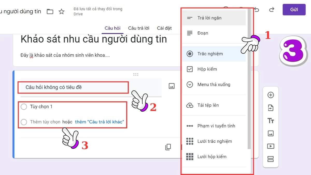 Cách tạo Google Form chuyên nghiệp dành cho người mới bắt đầu Cách tạo Google Form chuyên nghiệp dành cho người mới bắt đầu