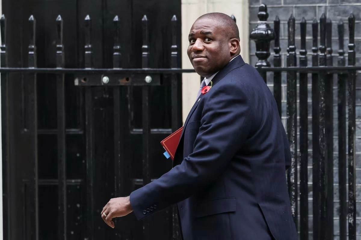 Ngoại trưởng Anh David Lammy. (Nguồn: Reuters) Ngoại trưởng Anh David Lammy. (Nguồn: Reuters)