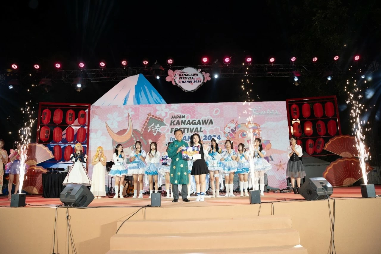 Sôi động lễ hội Kanagawa Nhật Bản 2024 tại Hà Nội Sôi động lễ hội Kanagawa Nhật Bản 2024 tại Hà Nội