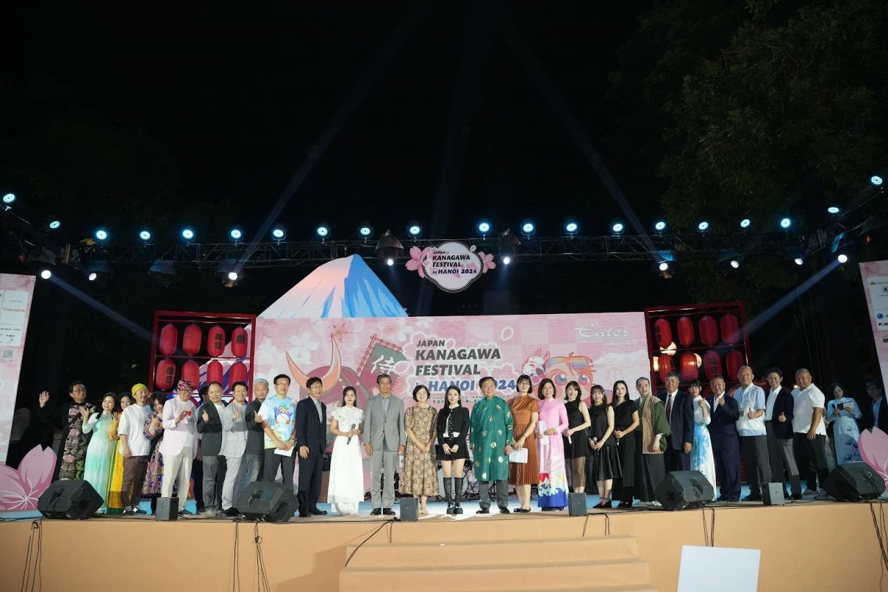 Sôi động lễ hội Kanagawa Nhật Bản 2024 tại Hà Nội Sôi động lễ hội Kanagawa Nhật Bản 2024 tại Hà Nội