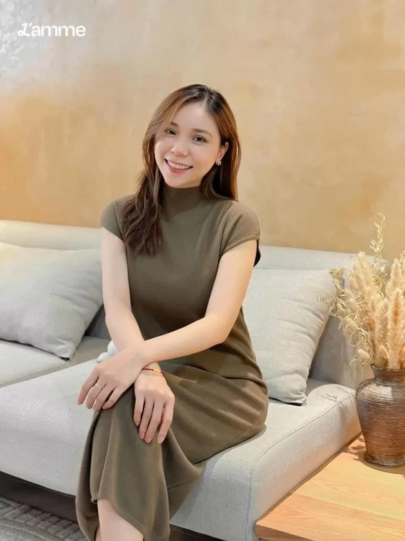 Ngô Mai Phương - CEO thương hiệu thời trang bầu L'AMME. Ngô Mai Phương - CEO thương hiệu thời trang bầu L'AMME.